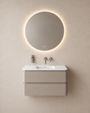 Lumora spiegel rond met LED