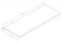Alvara topblad 120x46 cm cashmere