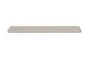Sulora topblad afgeronde hoeken 120 x 48 cm mat beige