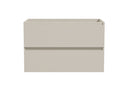 Alvara onderkast met 2 laden 1 uitsparing 80 x 46 cm cashmere