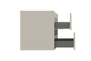 Alvara onderkast met 2 laden 1 uitsparing 100 x 46 cm cashmere