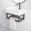 Nick frame voor fontein 395 x 150 x 215 mm gunmetal PVD