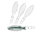 Landmann BBQ fish grid 42 x 9 x 0.5 cm
