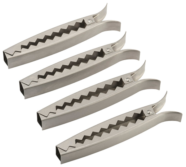 Landmann Selection Vegetable clips stainless steel 4 pieces