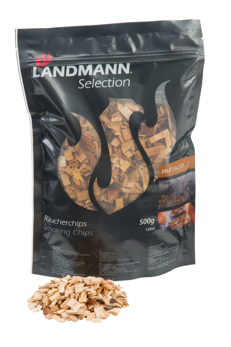 Landmann Selection Smoking chips Alder wood smoking chips 500 grams