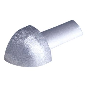 Pièce d'angle Argent Aluminium 10 mm (4 pièces) EAC100.91 de Genesis