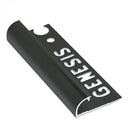 Tile profile Quarter Round Matt Black 10 mm 270 cm Aluminum EAQ107.17 by Genesis