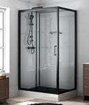 Complete shower cabin Lambour 110x80x225 cm by L'Aqua®