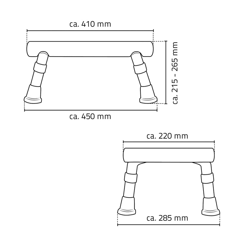 A0102601 Voetbankje