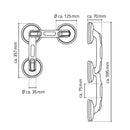 A0256001 Hoekbadgreep Met 3 Zuignappen 'Premium'