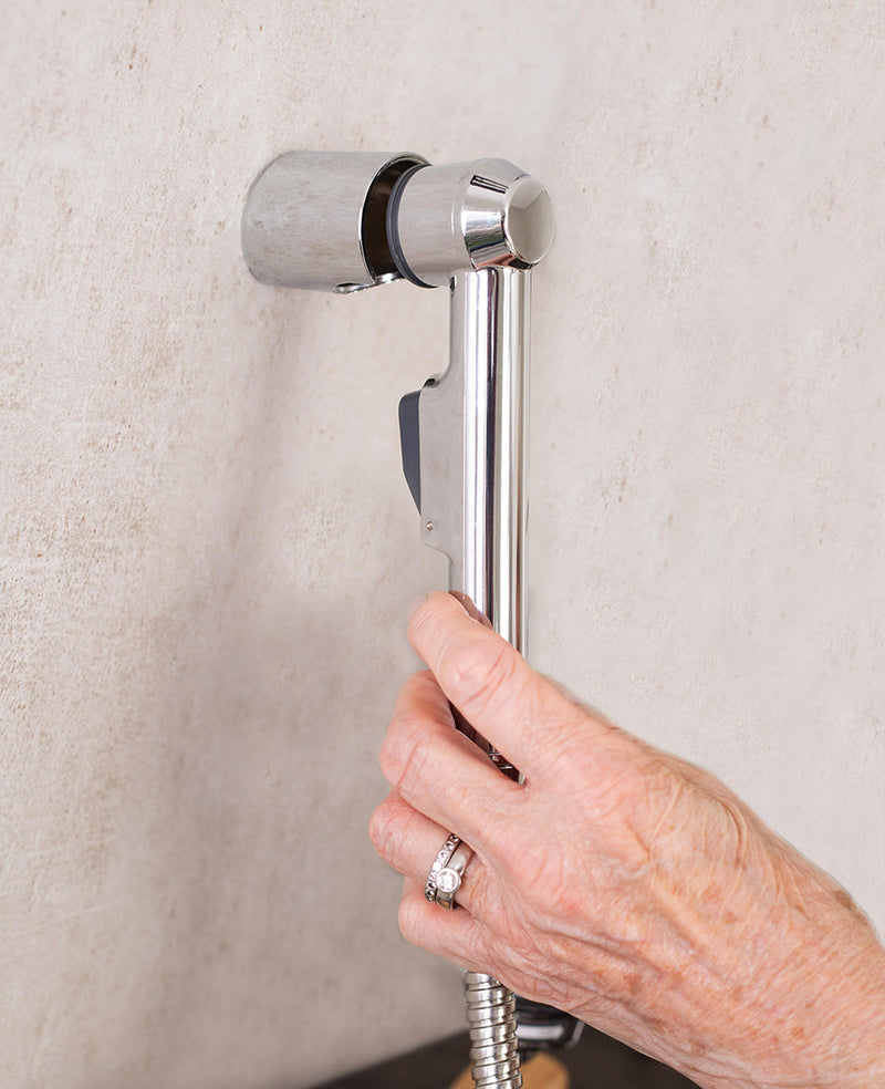 Ridder Lyon flexible de douche avec douchette pour mitigeur lavabo chrome