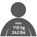 Ridder Ken badgreep met antislip 50 cm chroom