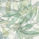 Wall tile Flora Mix 20x20 cm Square - Ceramic Matt - Decor Pattern tile green