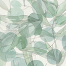 Wall tile Flora Mix 20x20 cm Square - Ceramic Matt - Decor Pattern tile green