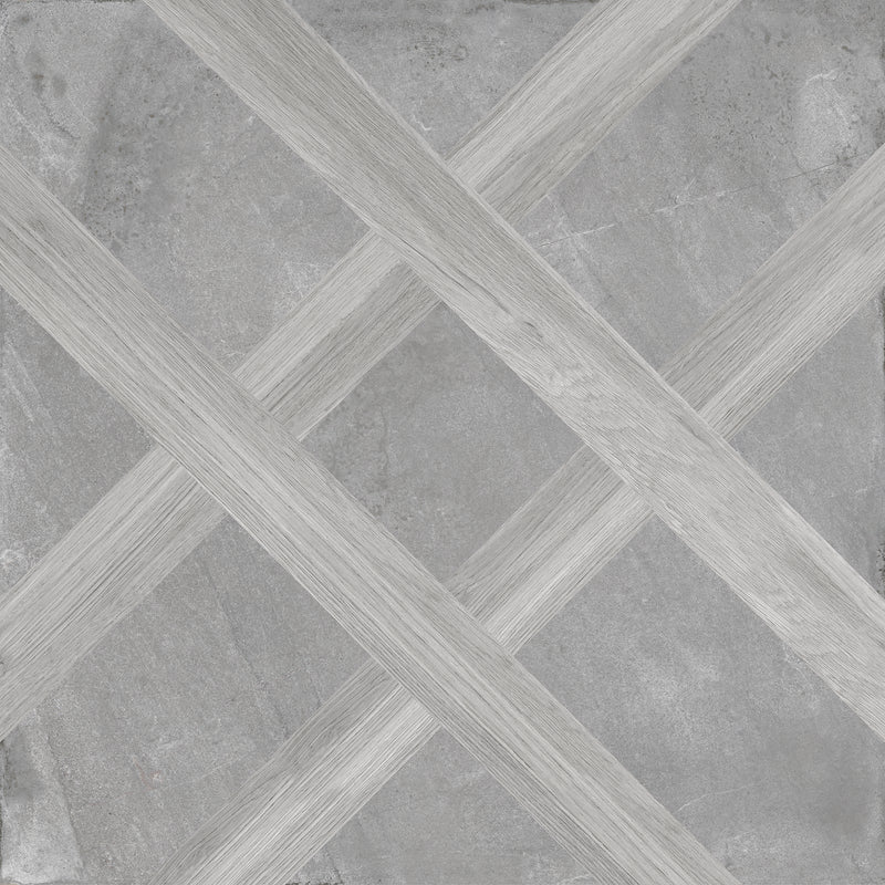 Floor tile Flora marble pearl dec grip ret. 60 x 60 cm