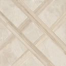 Floor Tile Flora Marble Bone Decor Grip 60x60 cm - Porcelain Matt Rectified - Geometric Beige R11