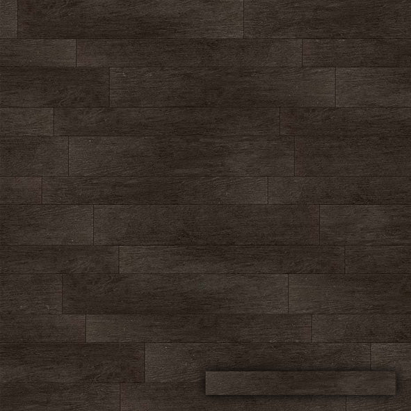 Vloertegel Belgique dark finish 10,0 x 120,0 cm