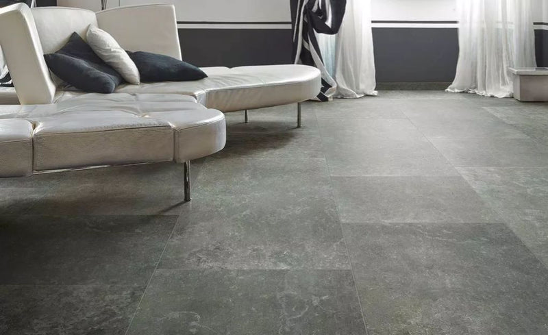 Vloertegel Pietre 3 Limestone Coal 80x80 cm RC 748351