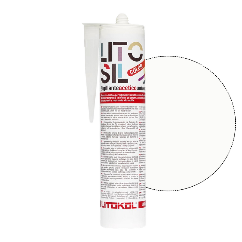 Litokol Litosil voegkit 300 ml White 1