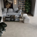 Floor tile Core Stone Fume 80x80 cm matt glazed rectified