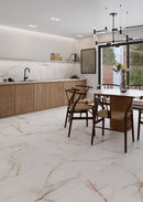 Carrelage de sol Marbleessence Topaz Gold 32x62,5 cm mat 9mm