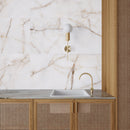 Carrelage de sol Marbleessence Topaz Gold 32x62,5 cm mat 9mm