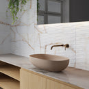 Carrelage de sol Marbleessence Topaz Gold Deco 32x62,5 cm mat 9mm