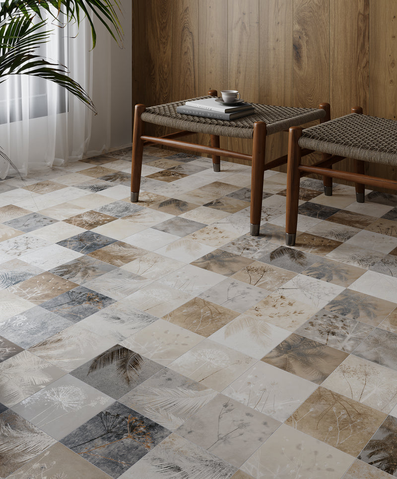 Floor tile Herbal almond 33.15x33.15cm