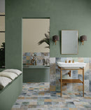 Carrelage de sol Herbal Aqua 33,15x33,15 cm