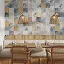 Carrelage de sol Herbal Aqua 33,15x33,15 cm