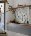 Carrelage de sol Herbal Aqua 33,15x33,15 cm