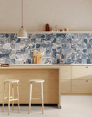 Carrelage de sol Habana Blue Taco 16,5x16,5 cm