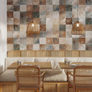 Carrelage de sol Herbal Natural Taco 16,5x16,5 cm