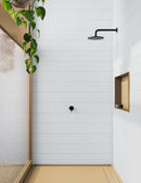 Carrelage mural Deco Lingot Blanc 32x62,5 cm Rectangulaire - Porcelaine Semi-brillante - Teinte Blanc Radiant