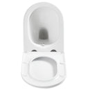 Futurbath Turin WC suspendu avec bidet - Sans bride Blanc Brillant - Abattant Soft-Close