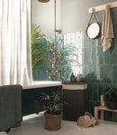 Carrelage mural Alma Verde 10x30 cm rectifié