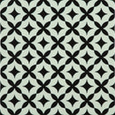 Wall tile Modena Stella B/N 22.5x22.5 cm