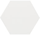 Wandtegel Esagono Bianco 25x29 cm
