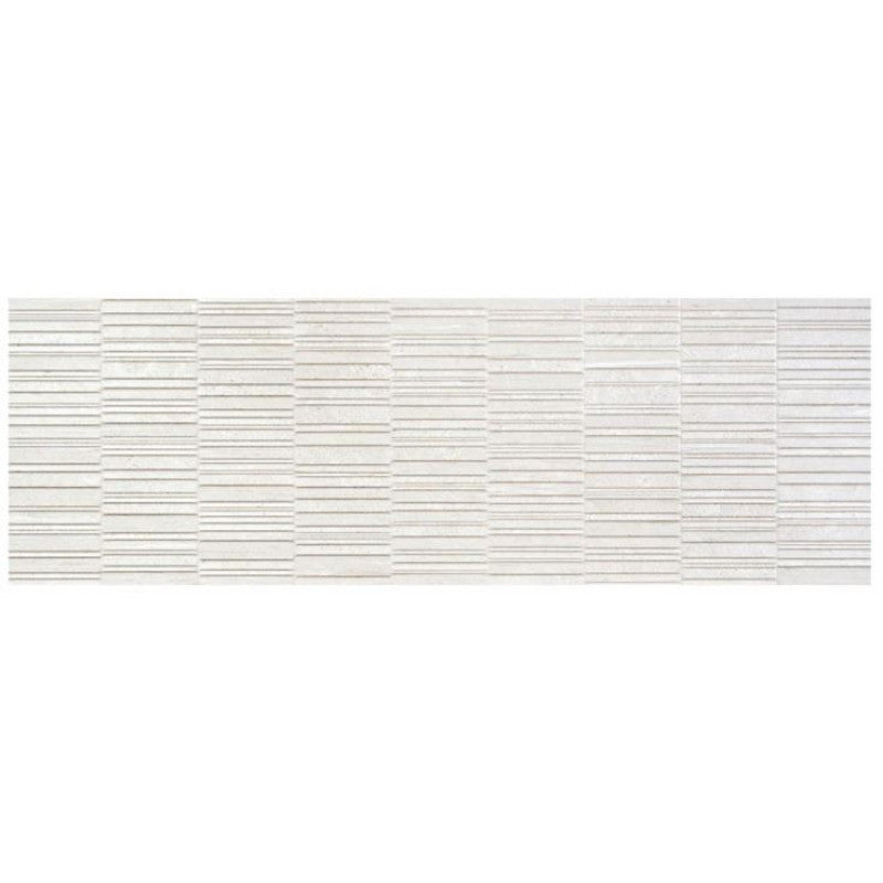 Carrelage mural Stria sable 30 x 90 cm