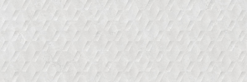 Wall tile Portland Rho White Decor 30x90cm