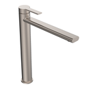 Robinet de lavabo Rondo by FuturBath mitigeur haut nickel brossé H-29cm