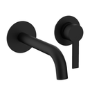 Mitigeur lavabo à encastrer commande monocommande noir mat Rondo de FuturBath avec corps encastré