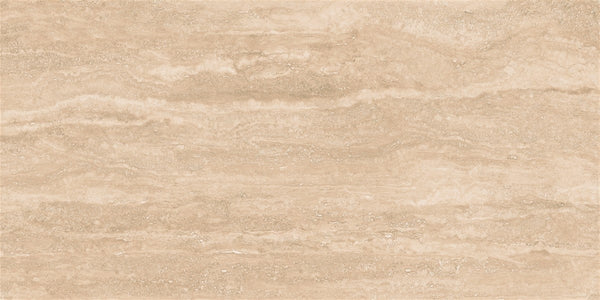 Carrelage de sol Travertino Roma sable mat 60 x 120 cm