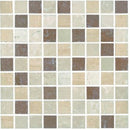 Mosaic Moss 31mm noce chiaro botticino 30.5 x 30.5cm