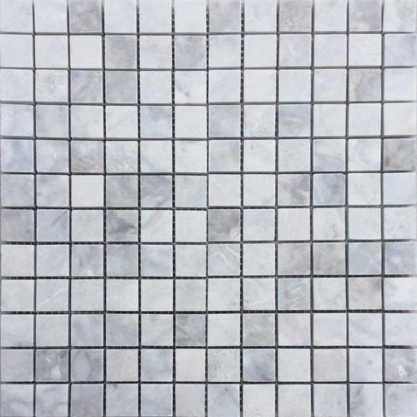 Mozaïek Limestone grey mozaiek 2.5x2.5 (vel 30x30)