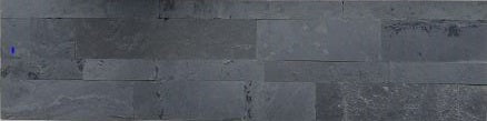 Wall tile Flex Natural Stone Desert Black Interlock 15x60 cm