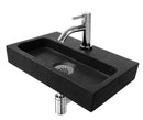 Complete Fountain Set Karl Hardstone with Chrome Tap and Drain Set (37x23.5x7 cm) by L'Aqua®