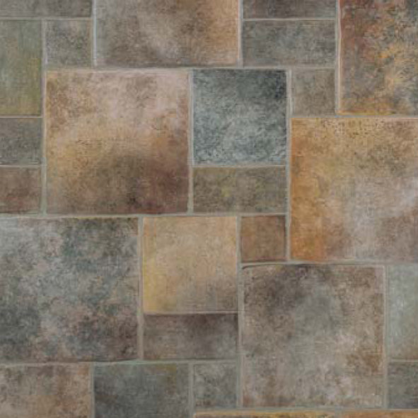 Floor tile Terra nera 45.6 x 45.6 cm