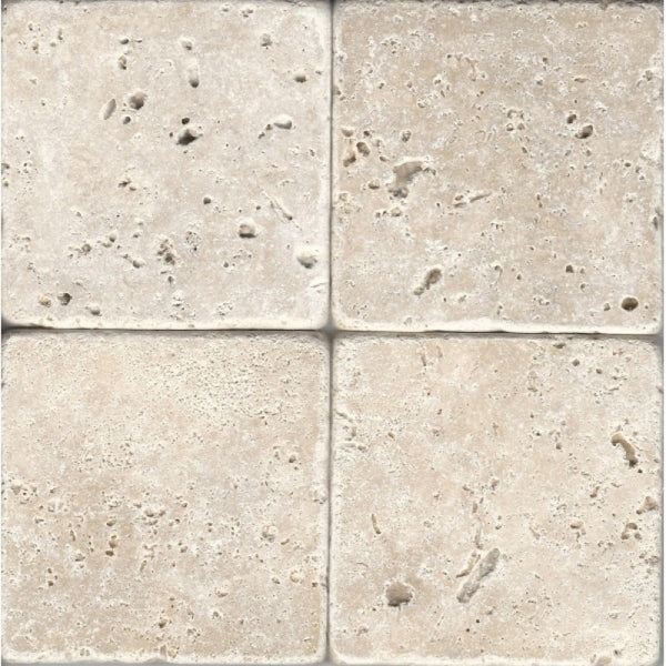 Natuursteen Travertin chiaro 40,0  x  40,0 cm