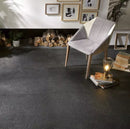 Floor tile Mediterranea Nero 45x45 cm rectified